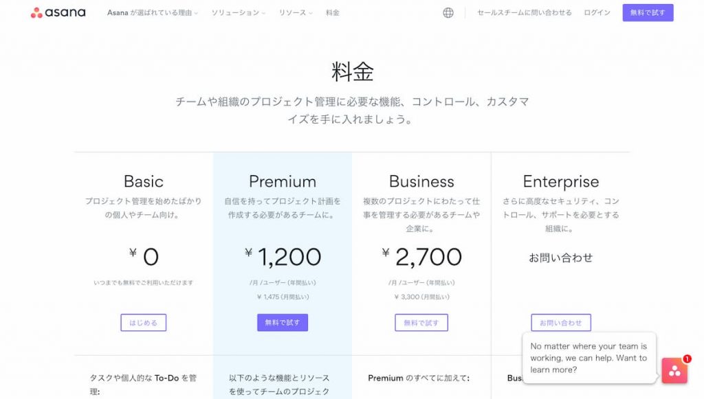 タスク管理ツールasanaのおすすめの使い方とは 概要やメリットを紹介 Teamhackers 自分らしい働き方 実現メディア