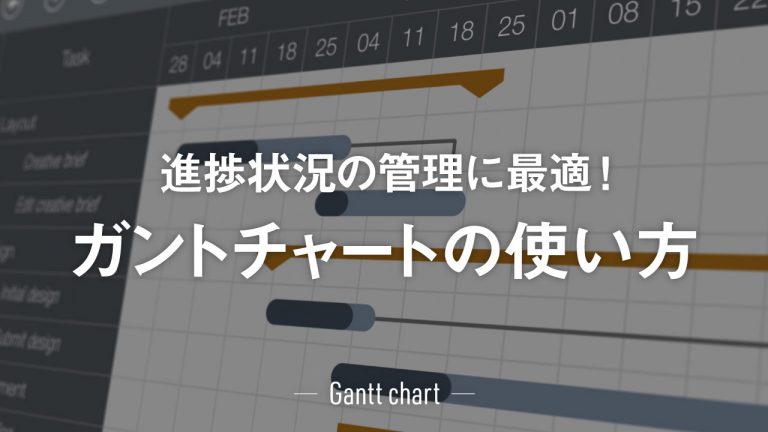 ガントチャートとは 作成の方法やおすすめツールをご紹介 Teamhackers 自分らしい働き方 実現メディア